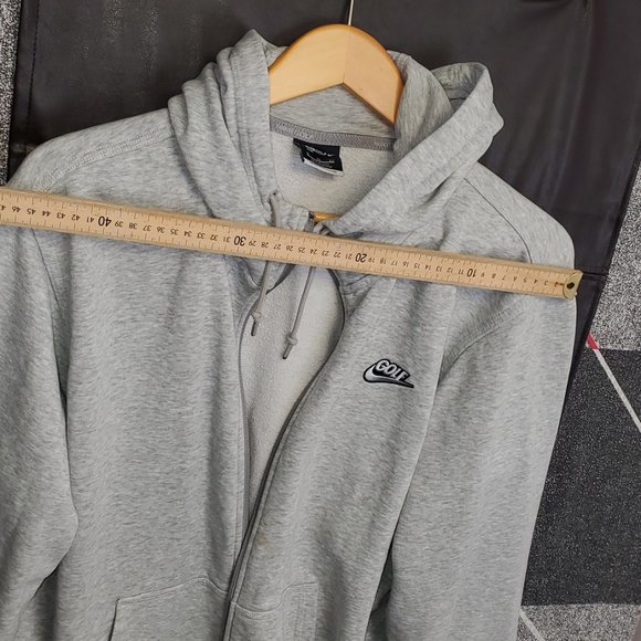 Nike Gray Full-Zip Hoodie - Picture 7 of 7